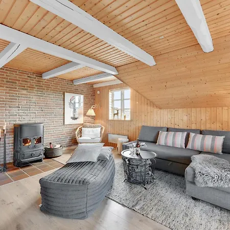 펜션 Three-bedroom With A Fireplace In Ringkobing *